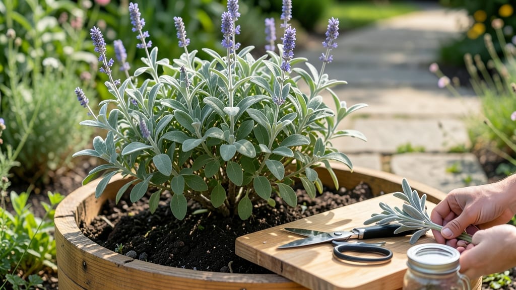 How to Harvest Sage So It Keeps Growing: Trim Right Before Blooming for Lush Regrowth