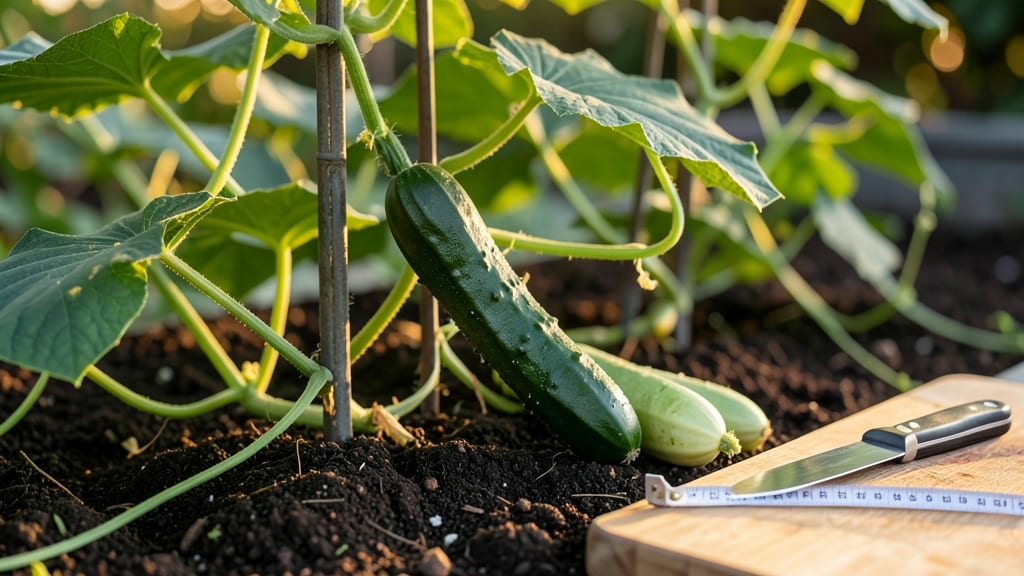 How to Know When to Harvest Cucumbers: 3 Tactile Tests for Perfect Crunch