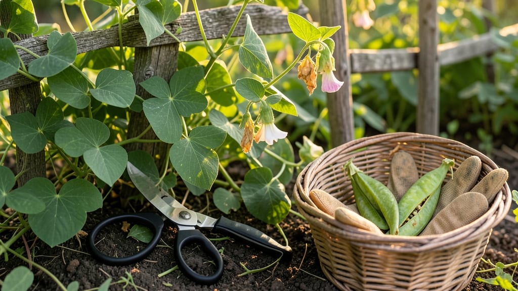When to Harvest Sweet Peas: Pods Crack Open Naturally—Here’s the Exact Timing