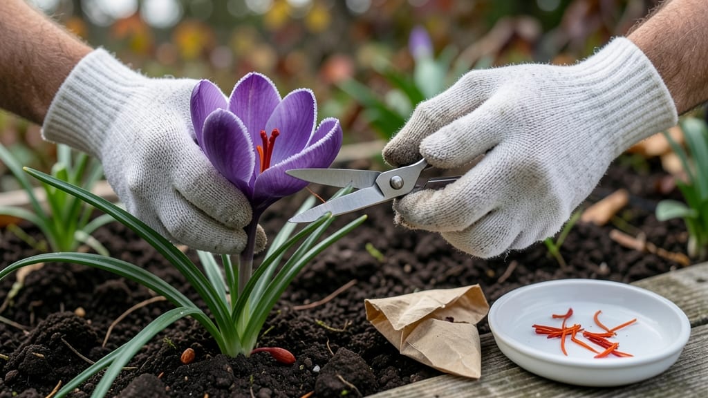 How to Harvest Saffron: Thread Removal Tricks for Maximum Yield